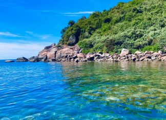Đảo ngọc Hòn Chảo Đà Nẵng là một hòn đảo còn khá hoang sơ