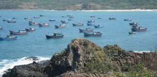 Thử thách độ "máu" của dân phượt tại địa điểm Ghềnh Bàng