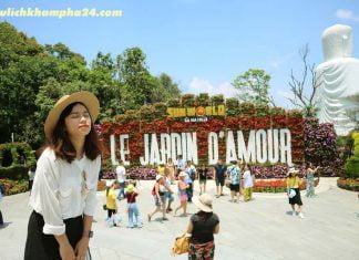 Vườn Hoa khu du lịch Bà Nà Hill