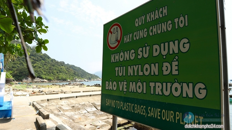 Cù Lao Chàm cấm sử dụng túi nylon