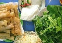 Ram cuốn cải - Món ăn hấp dẫn và rất đáng thử khi đến Đà Nẵng