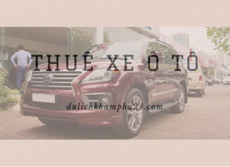 Bất ngờ Thuê xe ô tô riêng đi Bình Châu giá cực mềm!