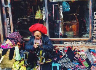 Đi tìm về Nghề truyền thống ở Cát Cát – Sapa ( Phần 1 ). thổ cẩm Cát Cát Sapa