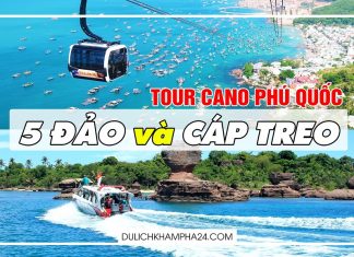Tour cano 5 đảo Phú Quốc và cáp treo, có nên đi không?