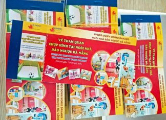 Giá vé ngôi nhà đảo ngược