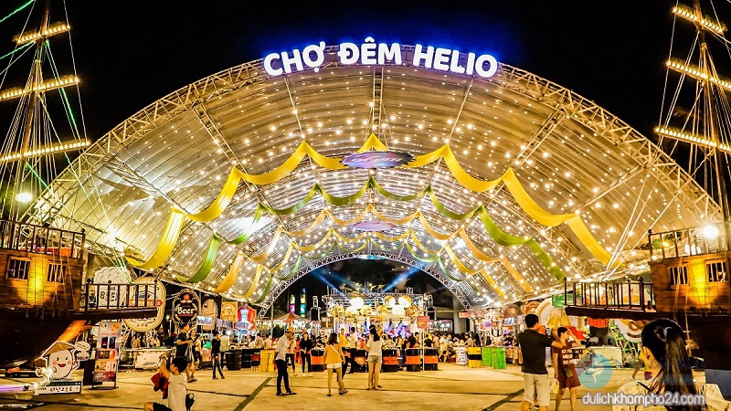 The most famous Helio night market in Da Nang