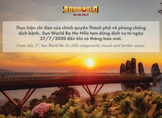 Bà Nà Hills tạm ngưng đón khách