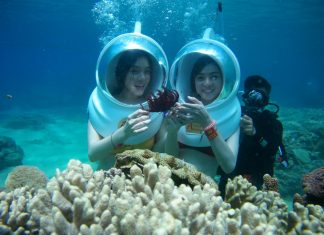 Tour du lịch cù lao chàm đi bộ dưới biển