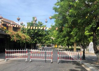 phong tỏa tạm thời thêm một khu phố ở Hội An