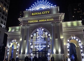 khu vui chơi Royal City Hà Nội
