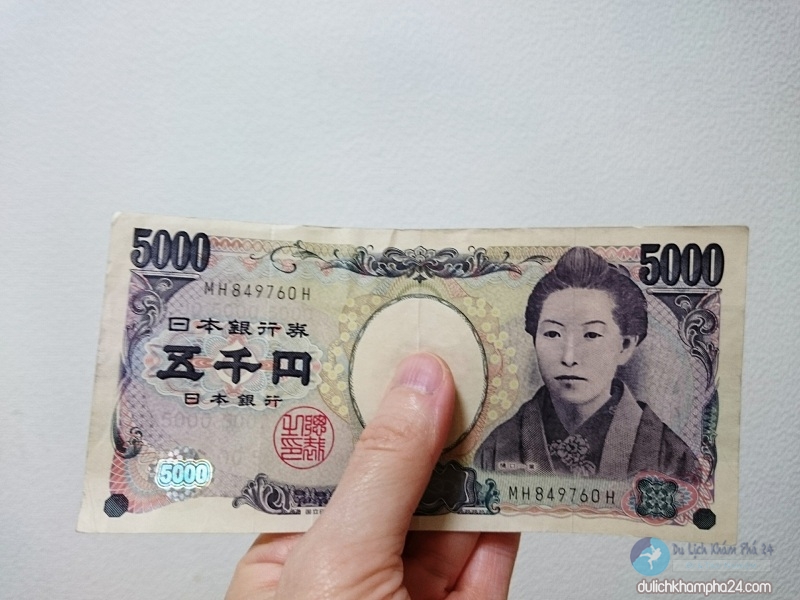 Tiền tệ Nhật Bản khi du lịch tự túc