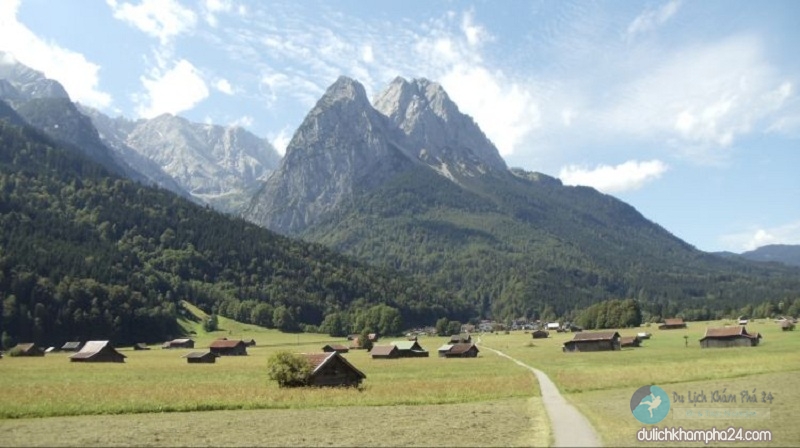 Núi Zugspitze Massif