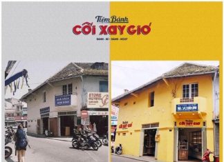 tiệm bánh cối xay gió