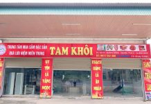 siêu thị đặc sản Tam Khô Quảng Bình
