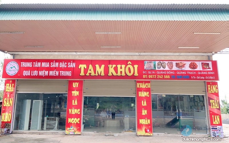 Siêu thị đặc sản Tam Khôi Quảng Bình – Địa chỉ mua sắm chất lượng