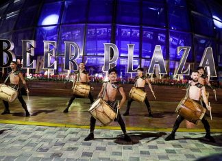 nhà hàng beer plaza bà nà hills