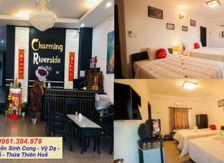 Khách sạn Charming Riverside Huế