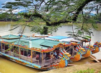 thuyền rồng sông hương huế