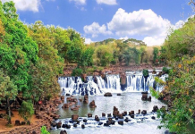 Trải nghiệm khu du lịch sinh thái Thác Giang Điền (Update 2024) Thác Giang Điền - Du lịch Đồng Naiac