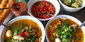 bánh canh ruộng ở Đà Nẵng