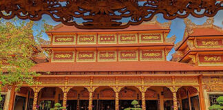 Chùa Nam Sơn đã qua rất nhiều lần trùng tu để có kiến trúc hiện tại