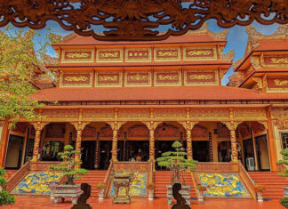 Chùa Nam Sơn đã qua rất nhiều lần trùng tu để có kiến trúc hiện tại