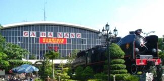 Ga xe lửa Đà Nẵng là ga lớn nhất của miền Trung