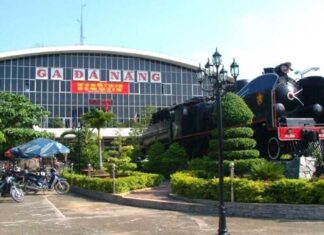 Ga xe lửa Đà Nẵng là ga lớn nhất của miền Trung