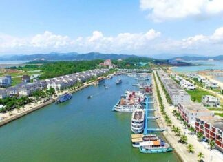 Vẻ đẹp của đảo Tuần Châu nhìn từ trên cao