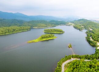 Hồ Yên Trung – Điểm cắm trại, picnic “đỉnh của chóp” hồ Yên Trung