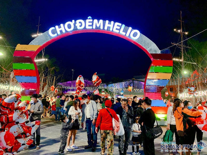 Chợ đêm Helio nổi tiếng của du lịch Đà Nẵng
